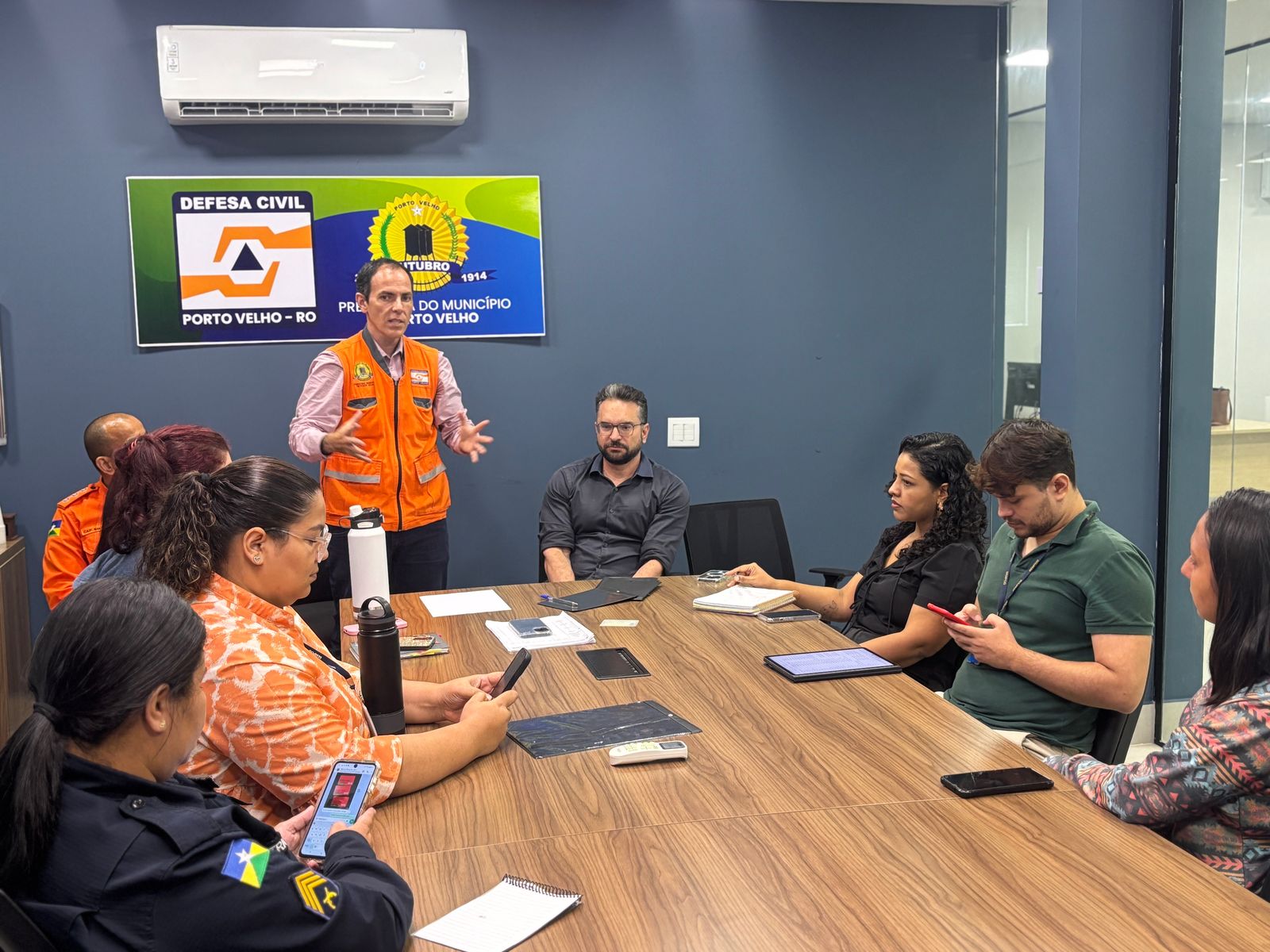Defesa Civil convoca Sempog para integrar equipe de sala de situação