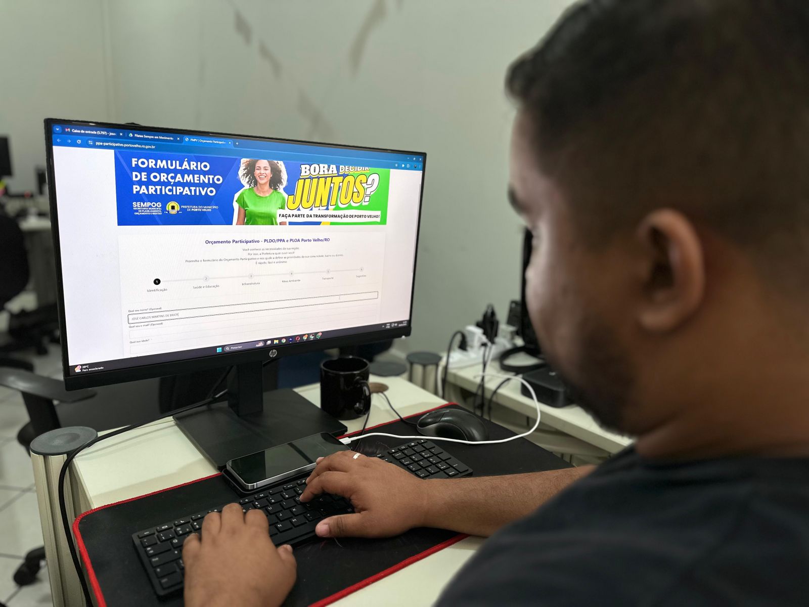 Qualquer morador pode participar, indicando as prioridades do seu bairro, comunidade ou distrito