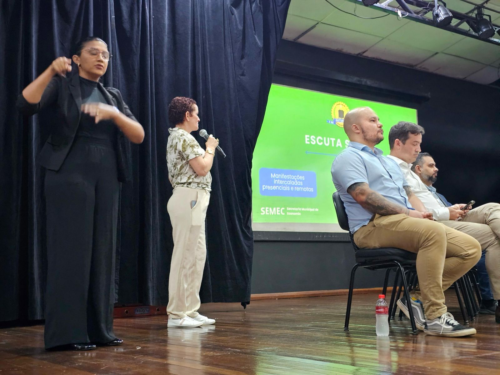 Moradores apresentam demandas relacionadas à área social, como saúde, educação e cultura de suas regiões